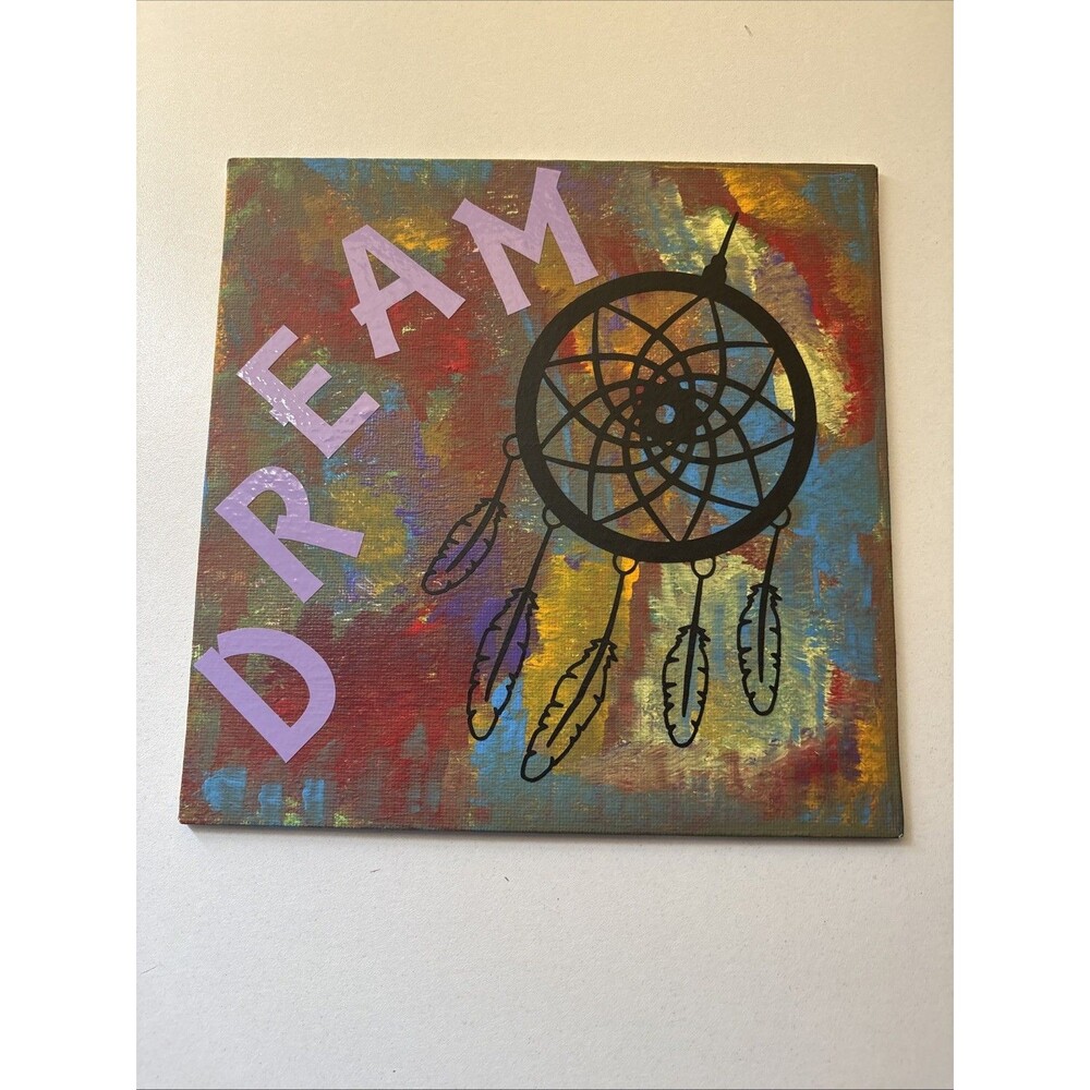 Dreamcatcher Painting, Small, Unframed Contemporary Art